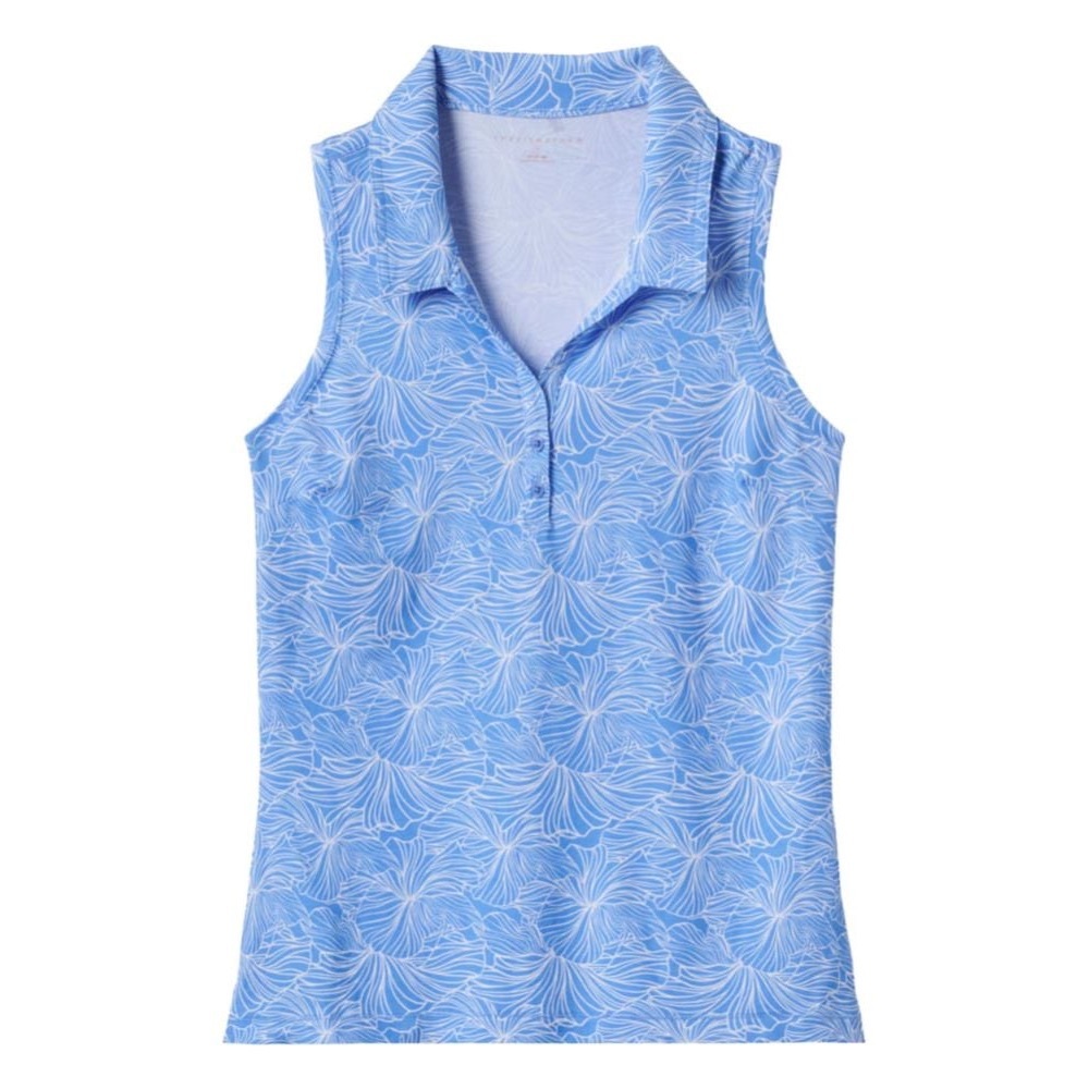 Travis Mathew Featherweight Printed Sleeveless Po… - image 1